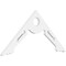 Ekena Millwork Pitch Cena Architectural Grade PVC Gable Pediment, 36"W x 16 1/2"H x 1"P (11/12) GPP036X017X100CEN - alternate 1